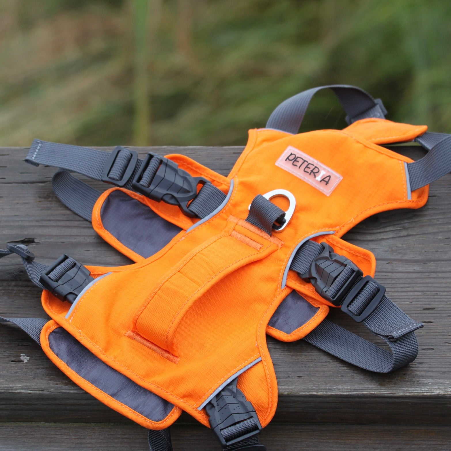 Sunshine Orange Waterproof Harness – Peteria Canada